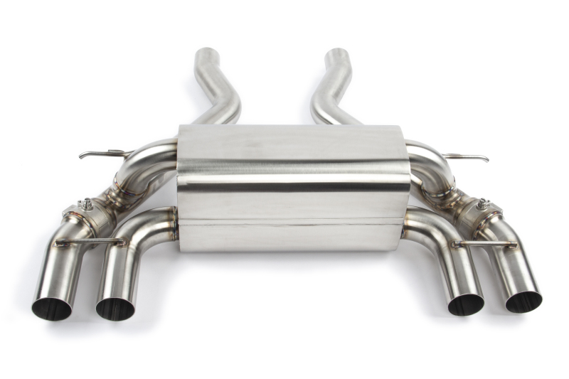 BMW M2 Competition Performance Exhaust - Dinan - Axleback + X-Pipe Freeflow - Black - `19-`21