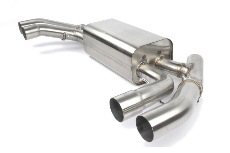 BMW X3M Performance Exhaust - Dinan - Axle Back, Freeflow, Black Ceramic Coated Tips - Black - `20-`25