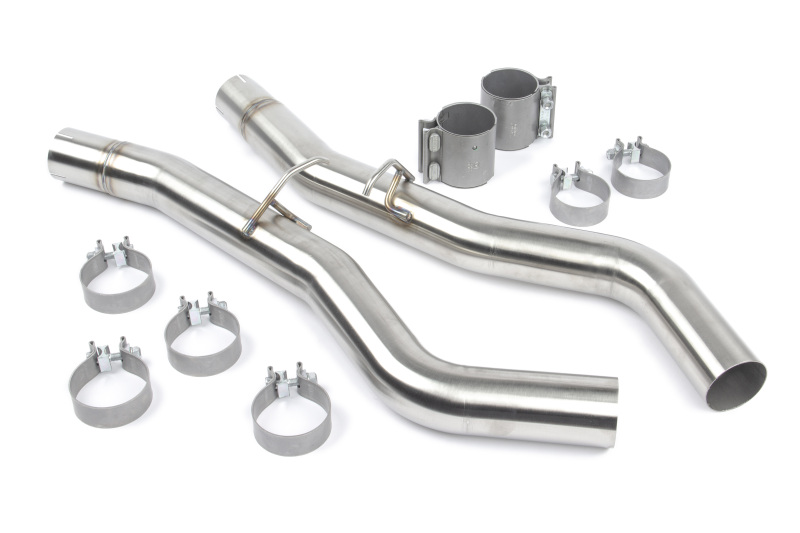 BMW X4M Performance Exhaust - Dinan - Axle Back, Freeflow, Black Ceramic Coated Tips - Black - `20-`25