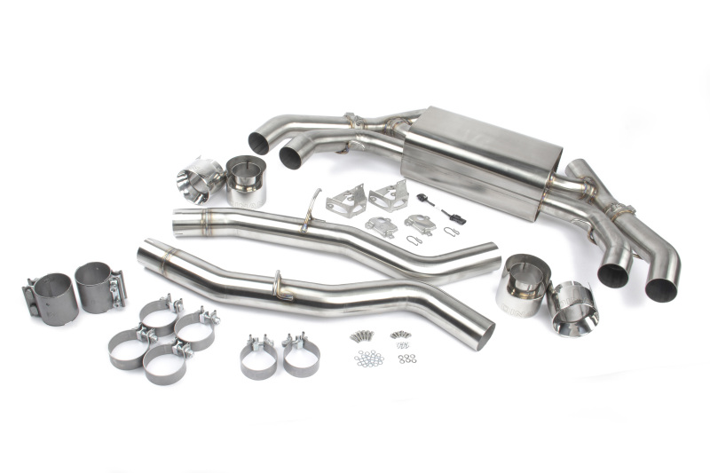 BMW X3 M Performance Exhaust - Dinan - Freeflow Axleback - Polished - `20-`25