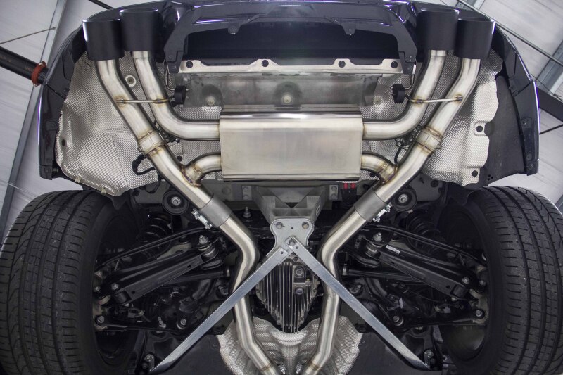 BMW X4 M Performance Exhaust - Dinan - Freeflow Axleback - Polished - `20-`25