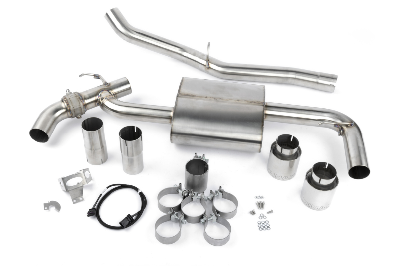BMW X1 Performance Exhaust - Dinan - Axleback Exhaust Systems - Polished - `16-`22