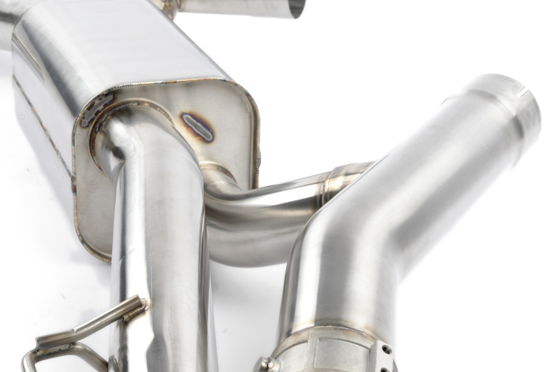 BMW X5 M Performance Exhaust - Dinan - Axle Back + Freeflow + Ceramic Coated Tips - Black - `20-`26