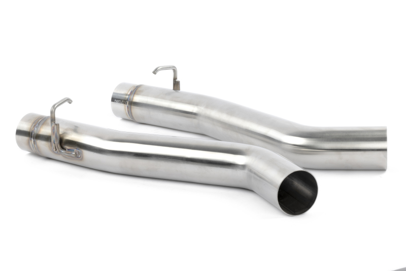 BMW X5 M Competition Performance Exhaust - Dinan - Axleback, Freeflow, Valved, Stainless Steel - Polished Tips - Polished - `20-`26
