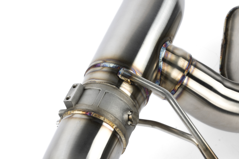 BMW 430i Performance Exhaust - Rear - Dinan - Axleback Freeflow - Polished - `21-`24