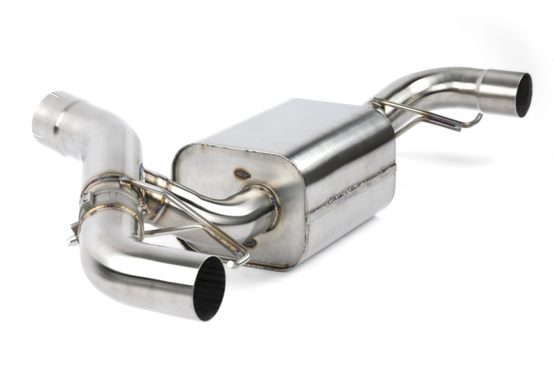 BMW 430i Performance Exhaust - Rear - Dinan - Axleback Freeflow - Polished - `21-`24