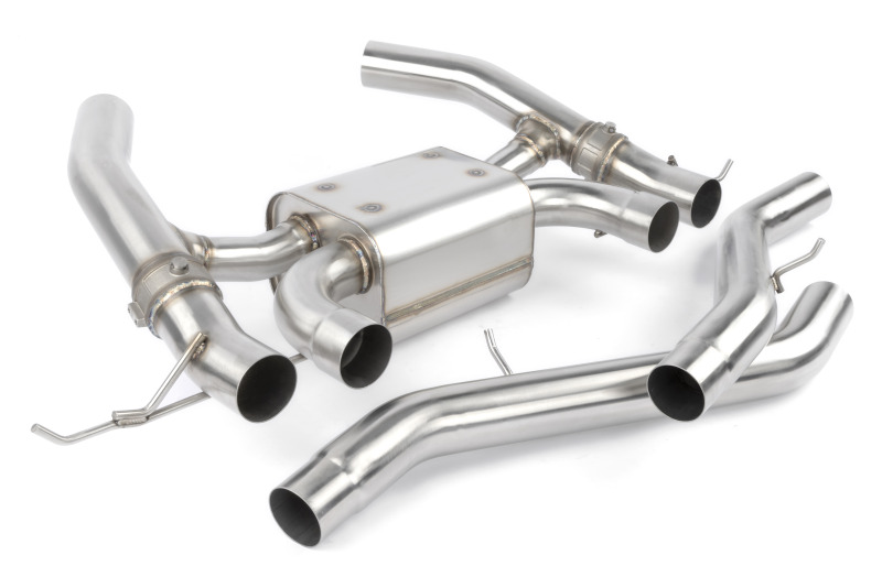 BMW M3 Performance Exhaust - Dinan - Axle Back, Valved - Black - `21-`26