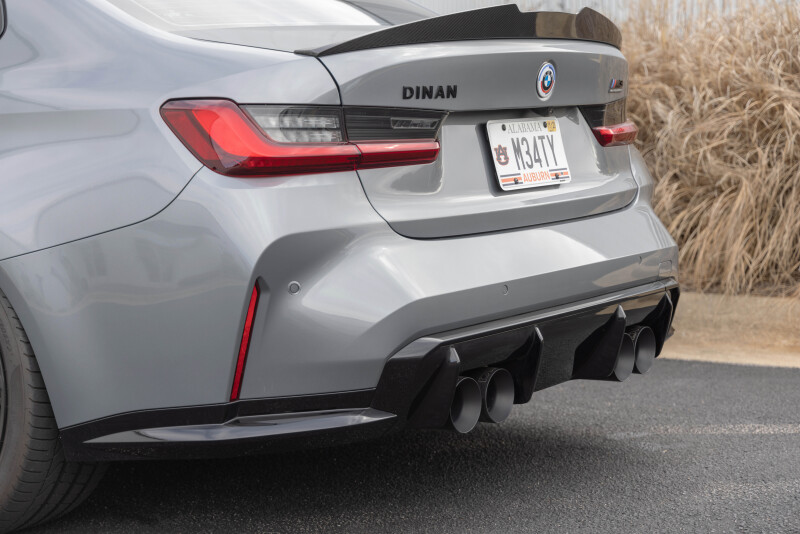 BMW M4 Performance Exhaust - Dinan - Axle Back, Valved - Black - `21-`26