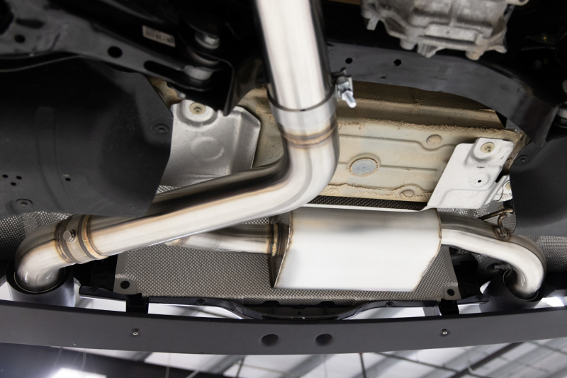 Toyota GR Supra Performance Exhaust - Dinan - Axleback + Valved Cat-Back - Black - `20-`26