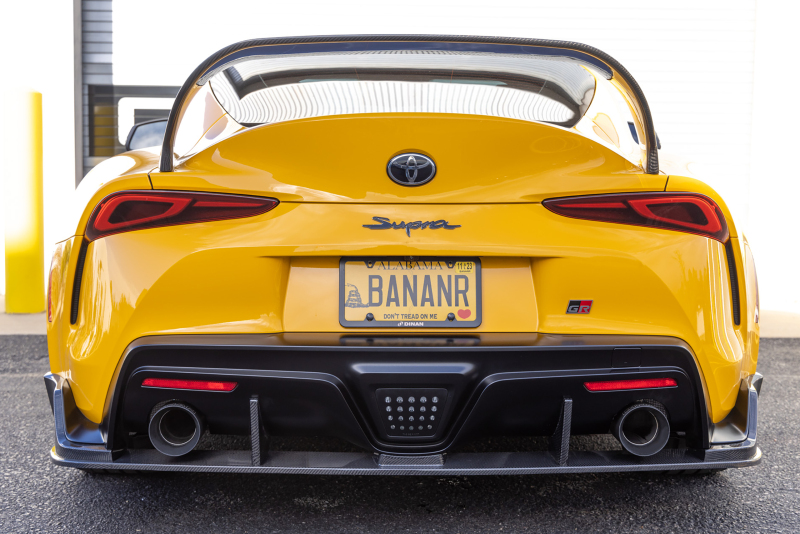 Toyota GR Supra Performance Exhaust - Dinan - Axleback, Valved - Polished - `20-`26