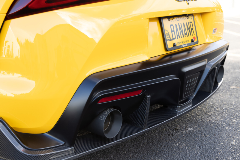 Toyota GR Supra Performance Exhaust - Dinan - Axleback, Valved - Polished - `20-`26