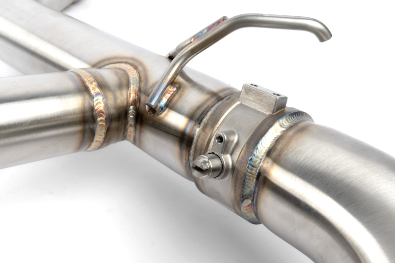 Toyota GR Supra Performance Exhaust - Dinan - Axleback, Valved - Polished - `20-`26