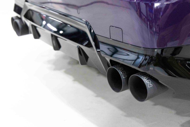 BMW M240i Performance Exhaust - Dinan - Axleback, Freeflow, Quad Tips, Black Ceramic Coated Tips - Black - `23-`26