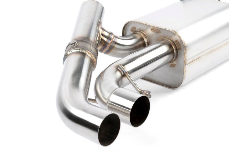 BMW M240i Performance Exhaust - Dinan - Axleback, Freeflow, Quad Tips, Black Ceramic Coated Tips - Black - `23-`26
