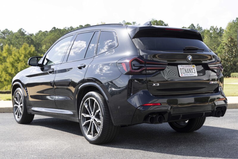 BMW X3 M40i Performance Exhaust - Dinan - Freeflow Axleback - Black - `19-`25