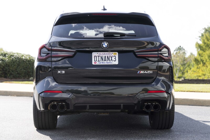 BMW X3 M40i Performance Exhaust - Dinan - Freeflow Axleback - Black - `19-`25