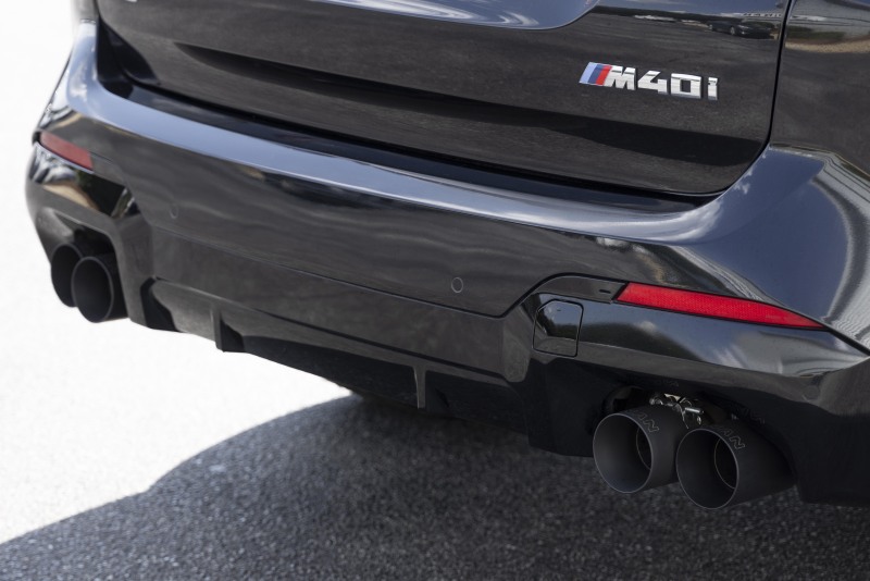 BMW X4 M40i Performance Exhaust - Dinan - Freeflow Axleback - Black - `19-`25