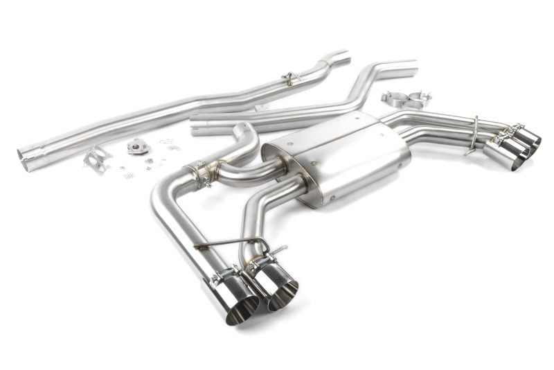 BMW X4 M40i Performance Exhaust - Dinan - Axleback Exhaust System - Polished - `19-`25