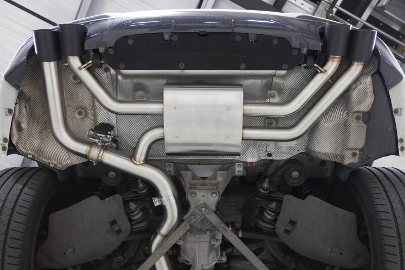 BMW X4 M40i Performance Exhaust - Dinan - Axleback Exhaust System - Polished - `19-`25