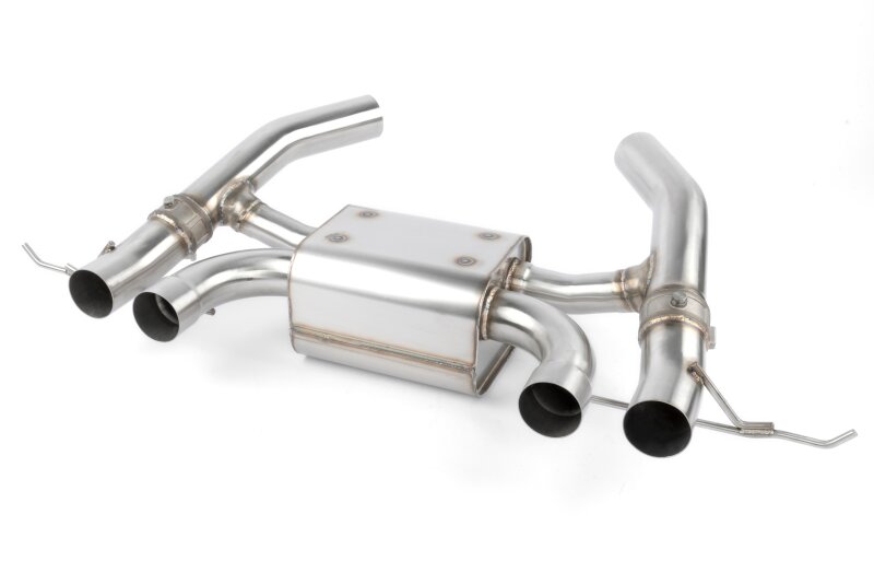 BMW M2 Performance Exhaust - Dinan - Axleback, Freeflow, Valved, Stainless Steel - Black - `23-`26
