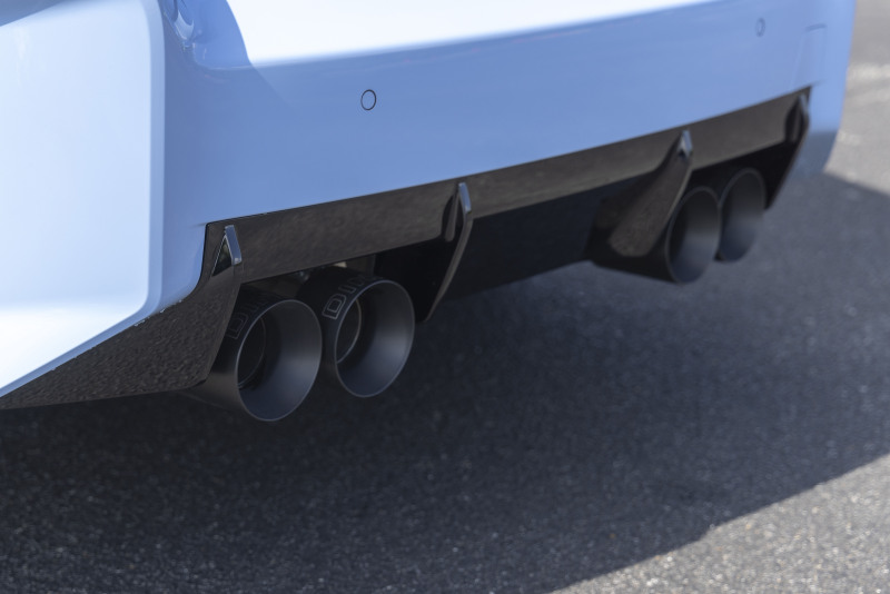 BMW M2 Performance Exhaust - Dinan - Axleback, Freeflow, Valved, Stainless Steel - Black - `23-`26
