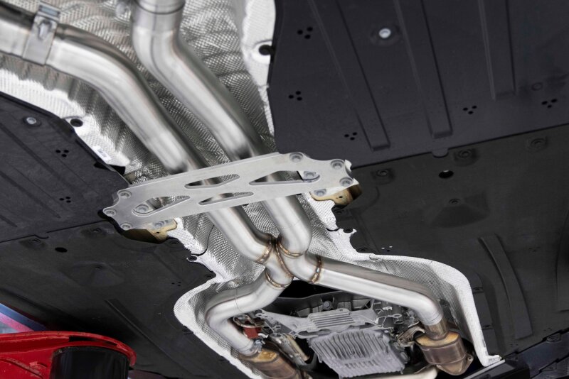 BMW M2 Performance Exhaust - Dinan - High Flow Middle Exhaust with X-Pipe - Stainless Steel - `23-`26