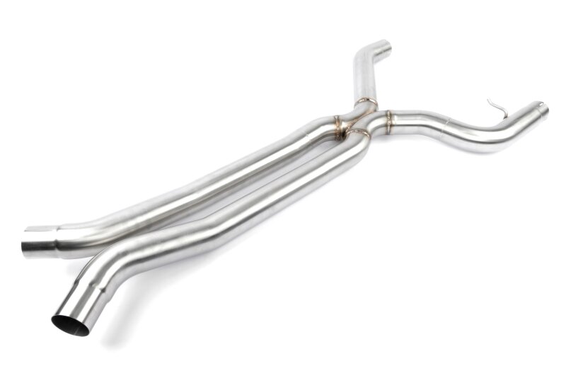 BMW M2 Performance Exhaust - Dinan - High Flow Middle Exhaust with X-Pipe - Stainless Steel - `23-`26
