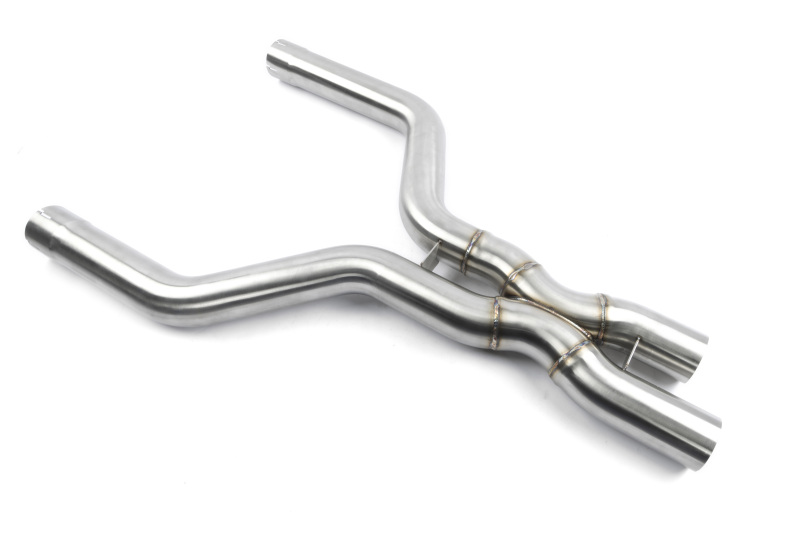 BMW X5M Performance Exhaust - Dinan - High Flow X-Pipe, 3.25in, T304 Stainless Steel - `24-`26
