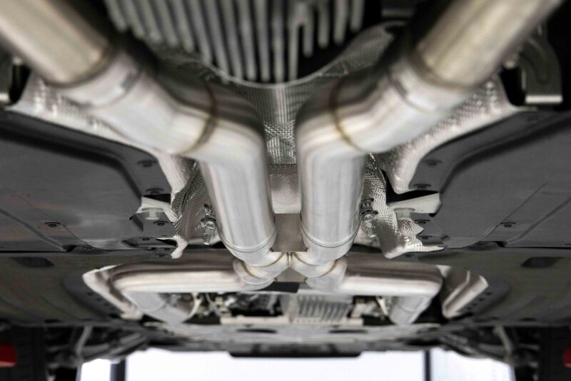 BMW X5M Performance Exhaust - Dinan - High Flow X-Pipe, 3.25in, T304 Stainless Steel - `24-`26
