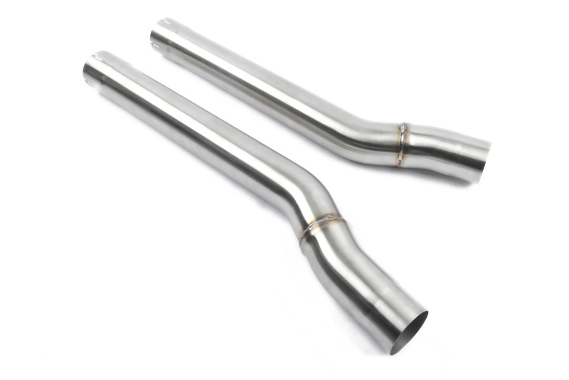BMW X6M Performance Exhaust - Dinan - High Flow X-Pipe, 3.25in, T304 Stainless Steel - `24-`26