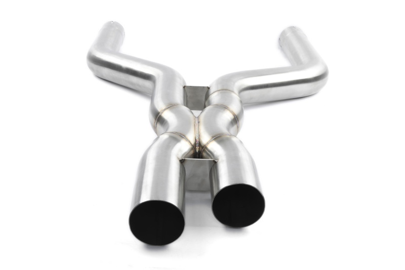 BMW X6M Performance Exhaust - Dinan - High Flow X-Pipe, 3.25in, T304 Stainless Steel - `24-`26
