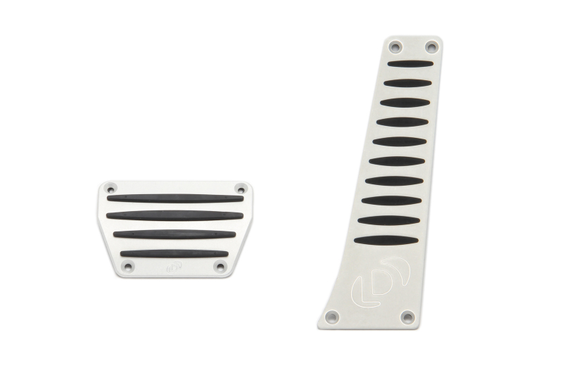 BMW 228i Pedal Covers - Dinan - Automatic Transmission - Silver - 2014