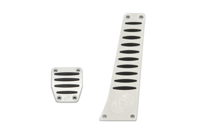 BMW 228i Pedal Cover Set - Dinan - SMG Transmission - Silver - 2014