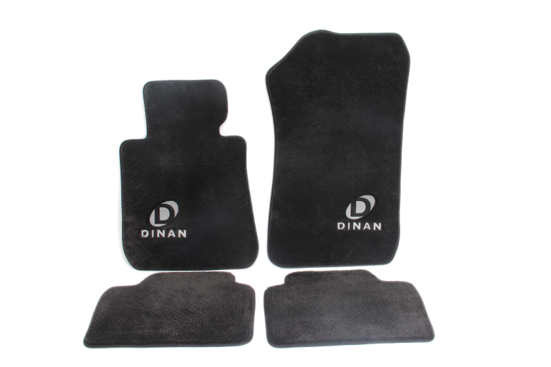BMW 7-Series Floor Mats - Front + Rear - Dinan - Signature - Black - `09-`15