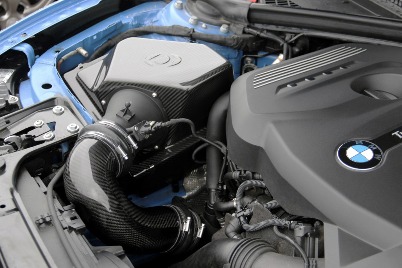 BMW 430i Performance Air Intake - Dinan - Carbon Fiber Semi-Open - `17-`20