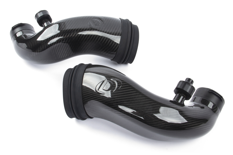 BMW M8 Turbo Inlet Pipes - Dinan - F90/F91/F92/F93 - Carbon Fiber - `18-`23