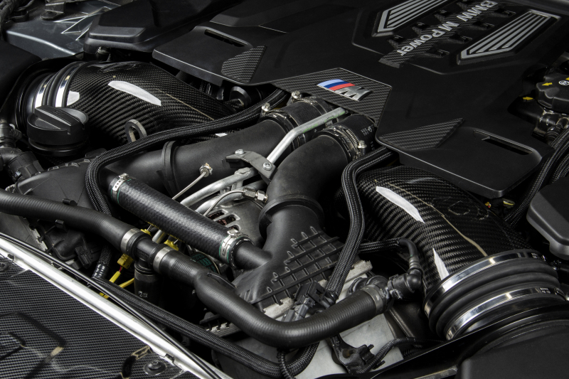 BMW M8 Turbo Inlet Pipes - Dinan - F90/F91/F92/F93 - Carbon Fiber - `18-`23