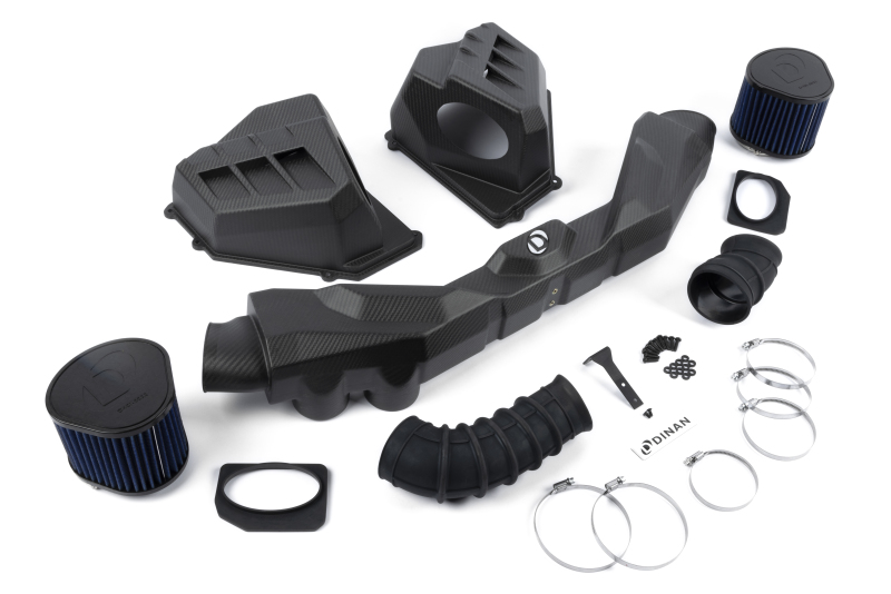 BMW M2 Performance Air Intake - Dinan - Dinan G8x Cold Air Intake - Matte Carbon Fiber - `21-`26