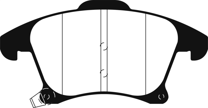 Lincoln MKZ Brake Pads - Front - EBC - Yellowstuff - `13-`27