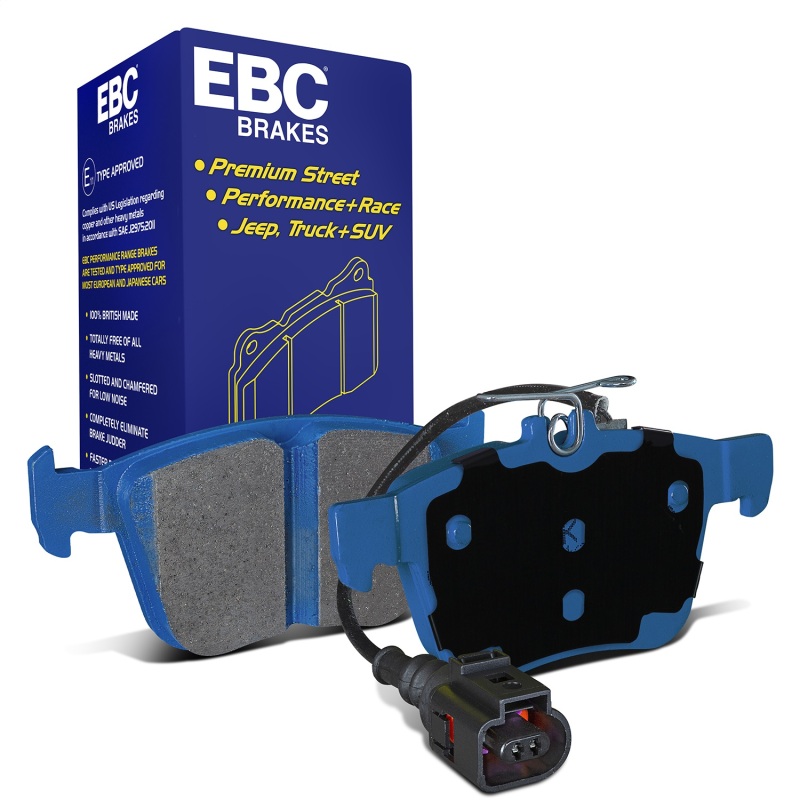 Audi TT RS Quattro Brake Pads - Rear - EBC - Bluestuff NDX - `18-`27