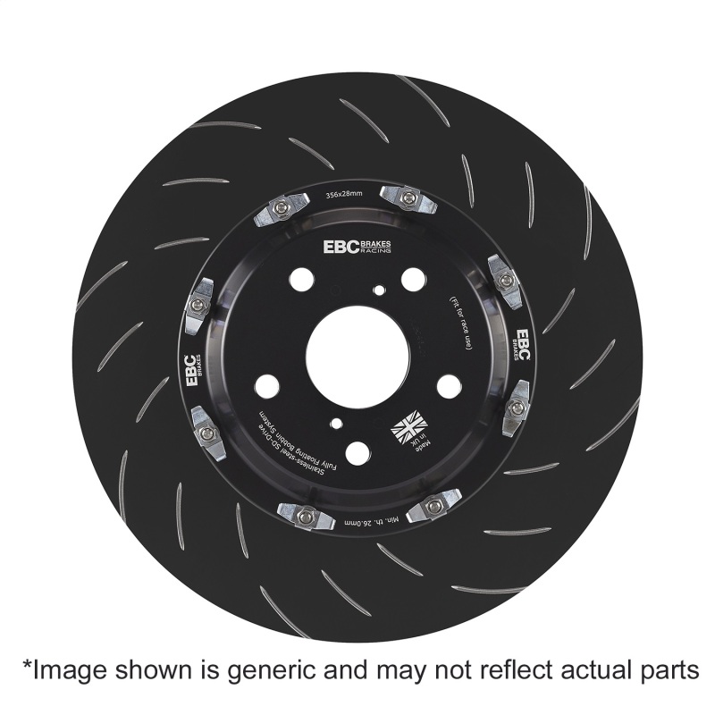 BMW M3 Brake Rotors (2) - Front - EBC - 2-Piece SG Racing - `14-`18