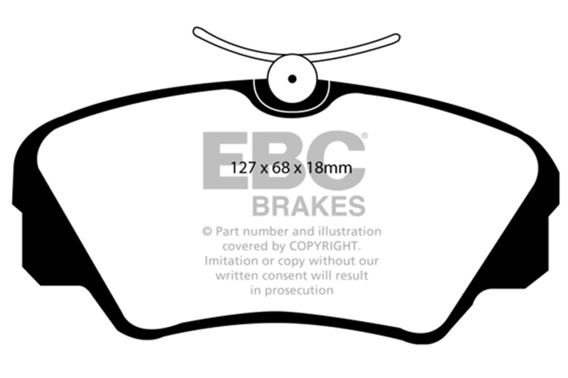Cadillac Catera Brake Pads - Front - EBC - Ultimax2 - `97-`01
