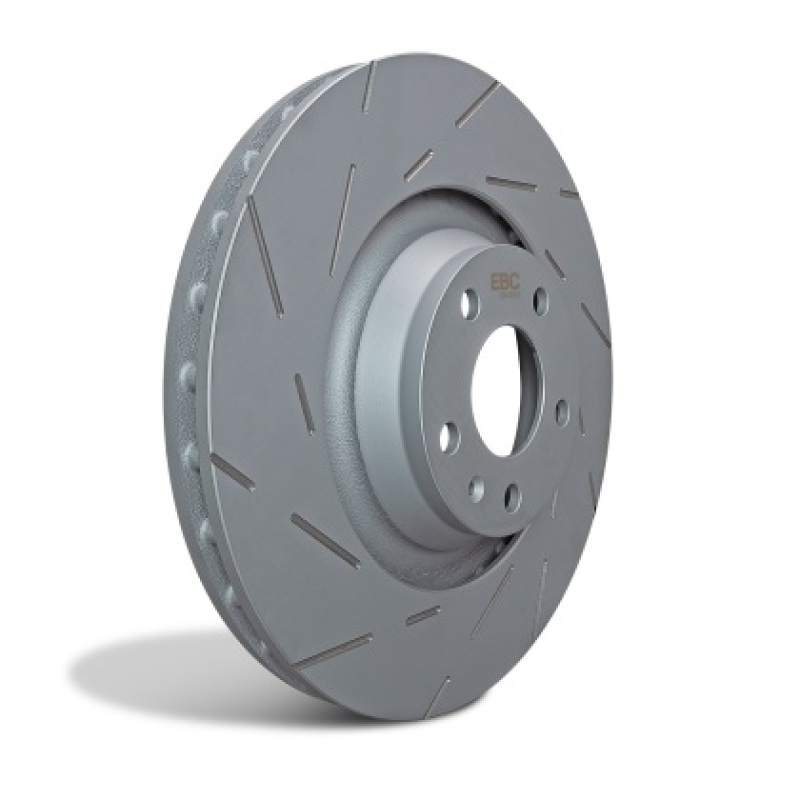 BMW 335 Brake Rotor (2) - Front - EBC - USR Slotted - `13-`18