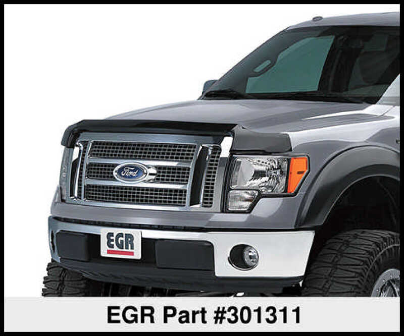 Hummer H3 Hood Shield - EGR - Superguard - Dark Smoke - `06-`10