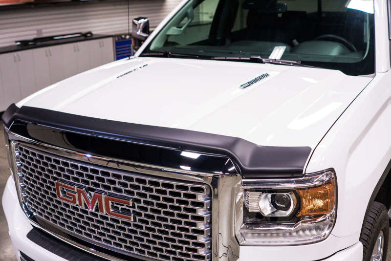 GMC Sierra Hood Guard - EGR - Superguard - Matte Black - `14-`19