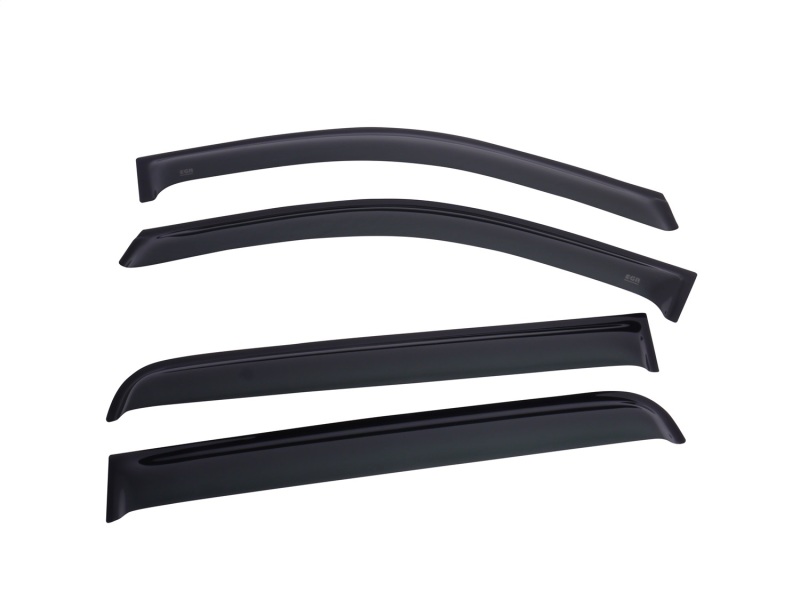 Ram 1500 Window Visors - Front + Rear - EGR - Tape-On - Dark Smoke - `19-`25 Ram 1500 Window Visors - Front + Rear - EGR - Tape-On - Dark Smoke - `19-`25
