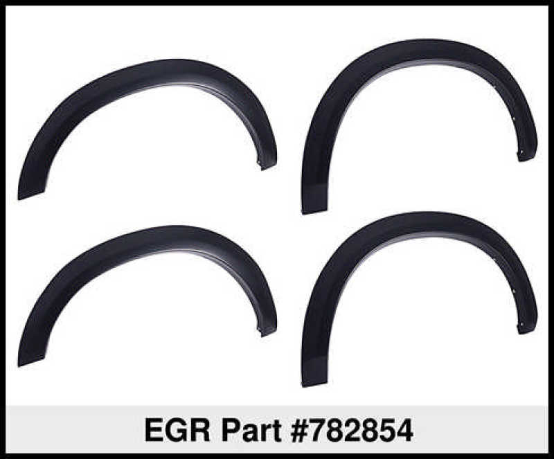 Ram 2500 Fender Flares - Front + Rear - EGR - OEM Look - Black - `12-`18