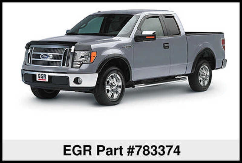 Ford F-150 Fender Flares - Front + Rear - EGR - OEM Look - Black - `09-`14