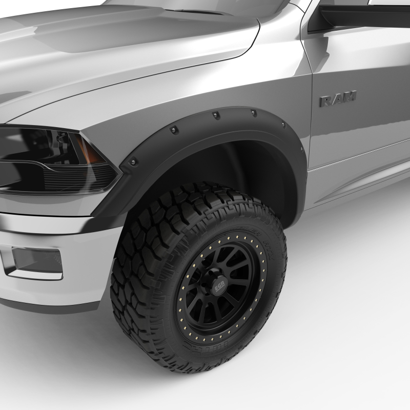 Ram 3500 Fender Flares - Front + Rear - EGR - Bolt-On Look - Black - `12-`18