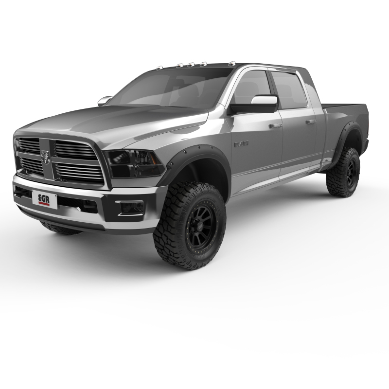 Ram 3500 Fender Flares - Front + Rear - EGR - Bolt-On Look - Black - `12-`18